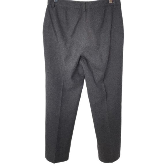 Vintage 90s L.L. Bean Gray Trousers Sz 10 T - Picture 2 of 4